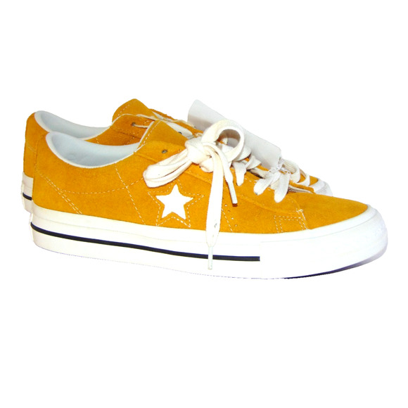 Size 7.5 - Converse One Star 95 Low Yellow Vintage White main image 8